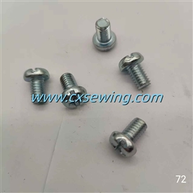 Screws M 6 × 10(chrome plated)